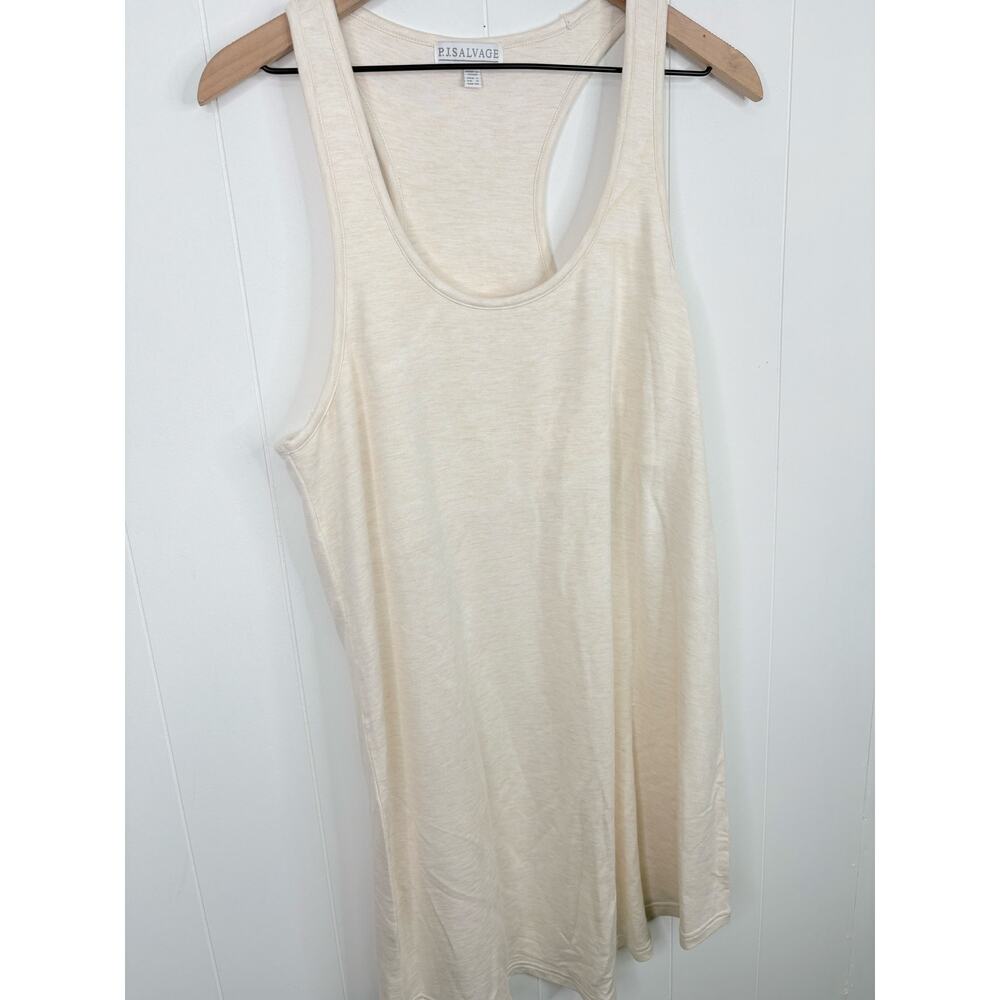 NWT PJ Salvage Essential Jammie Night Dress Large Oatmeal Sleepwear Lounge - Picture 4 of 9